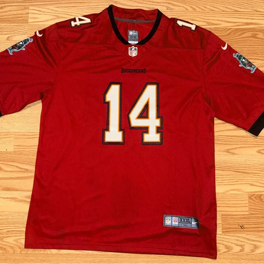 Nike Red‎ and Gray Tampa Bay Buccaneers #14 Men's Jersey